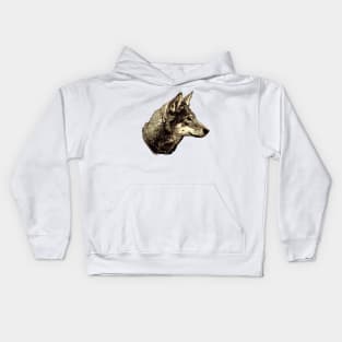 Red Wolf Kids Hoodie